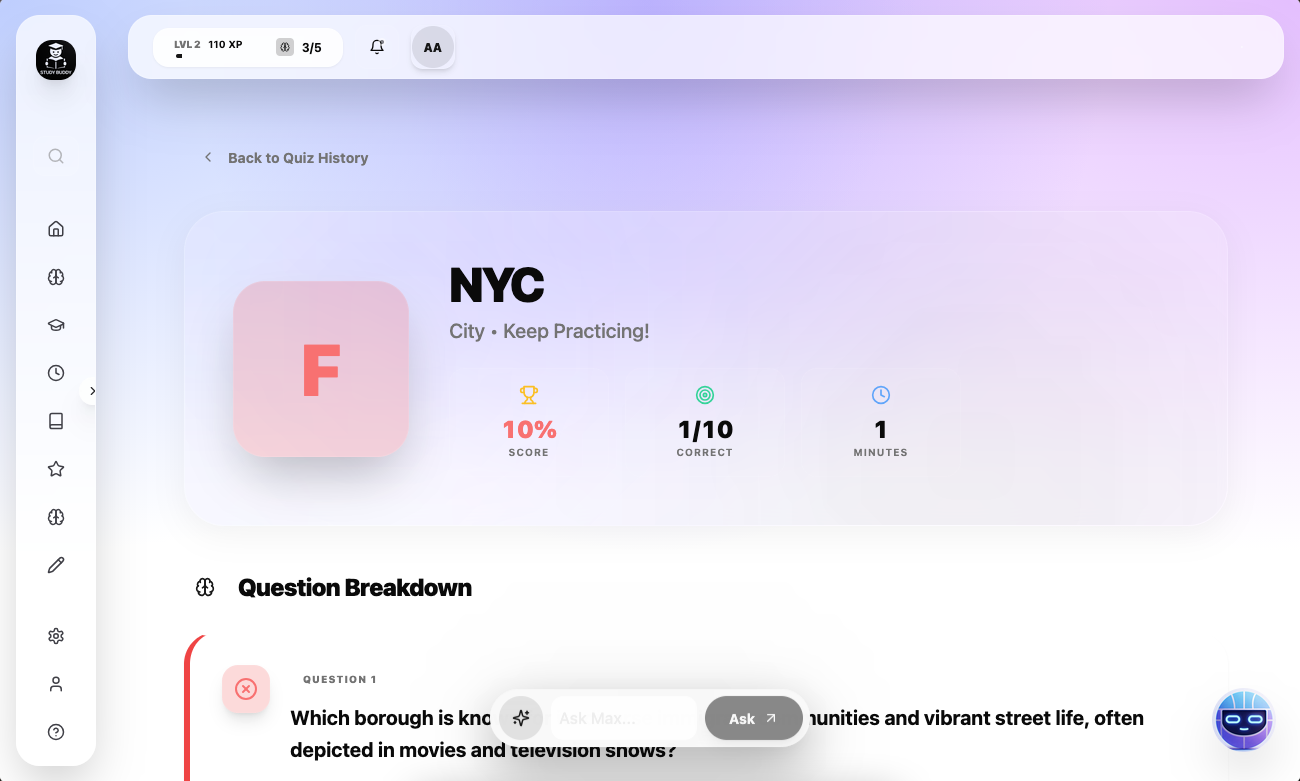 StudyBudAI gallery image