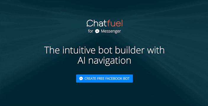 Chatfuel for Messenger - Product Hunt - 703 x 360 animatedgif 1158kB