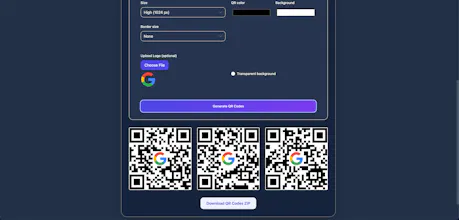 Bulk QR Code Generator gallery image