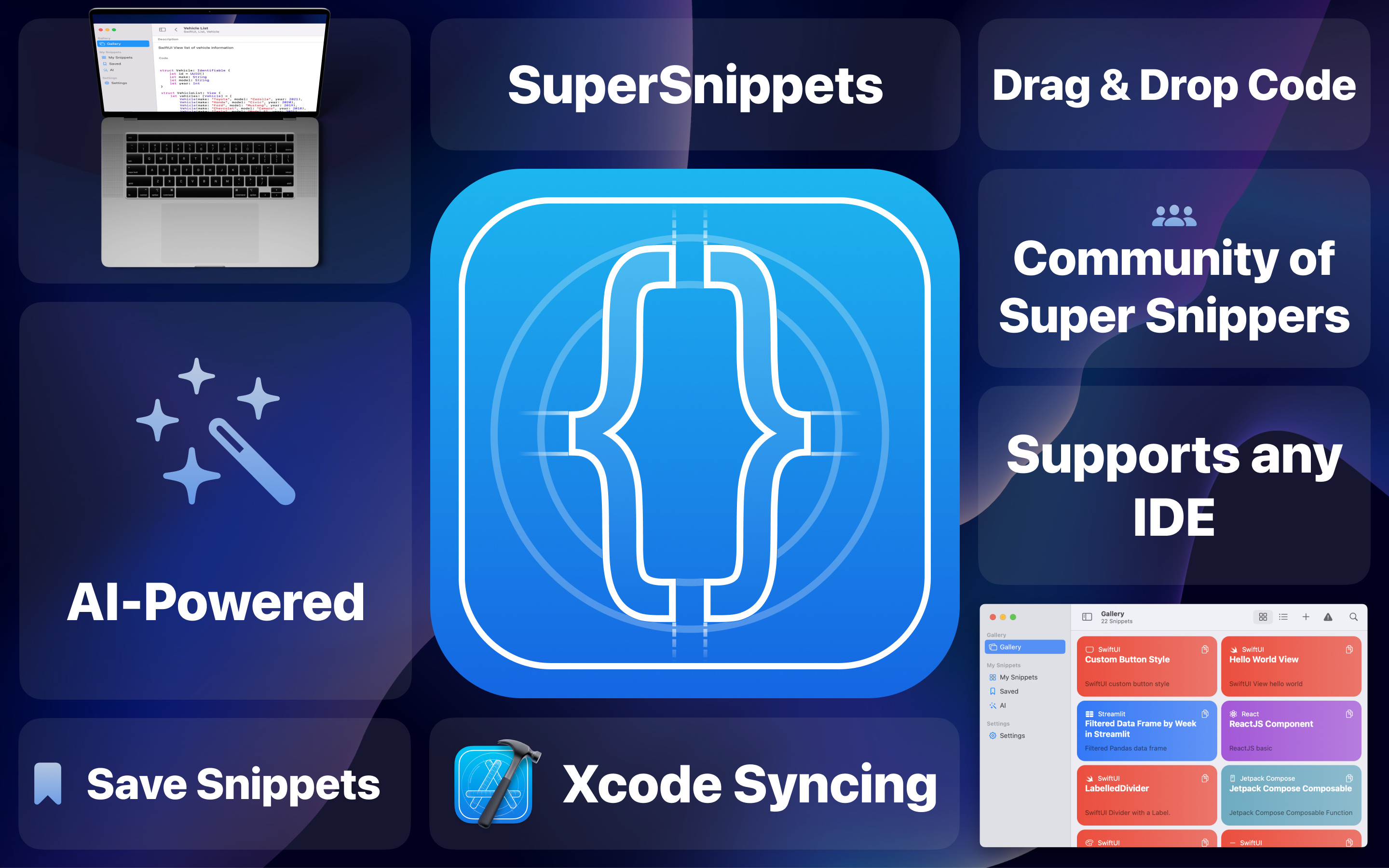 Supersnippets - Code Organizer media 2