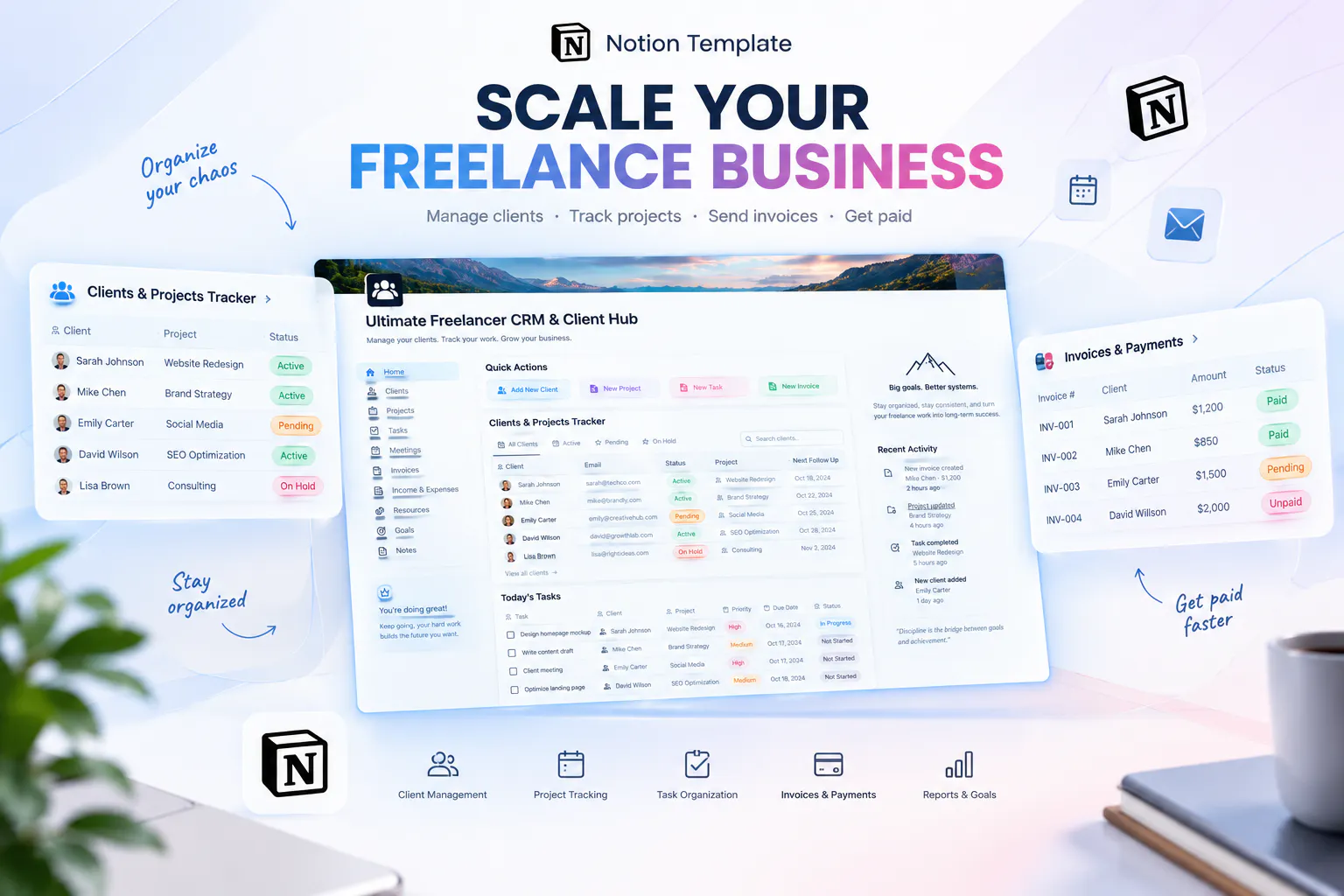 FlowCRM Notion Template