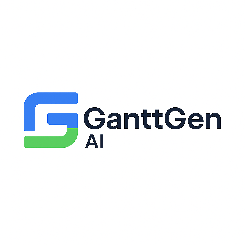 GanttGen AI beta launch logo