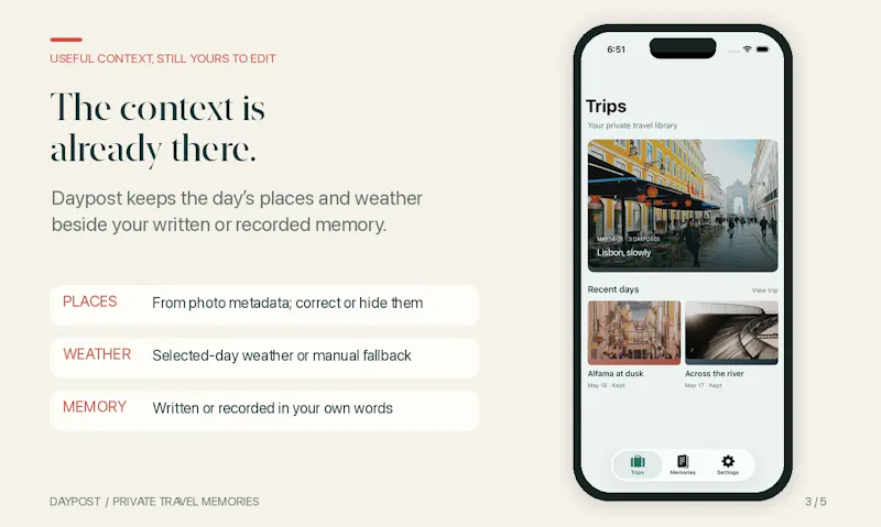 Daypost screenshot 5