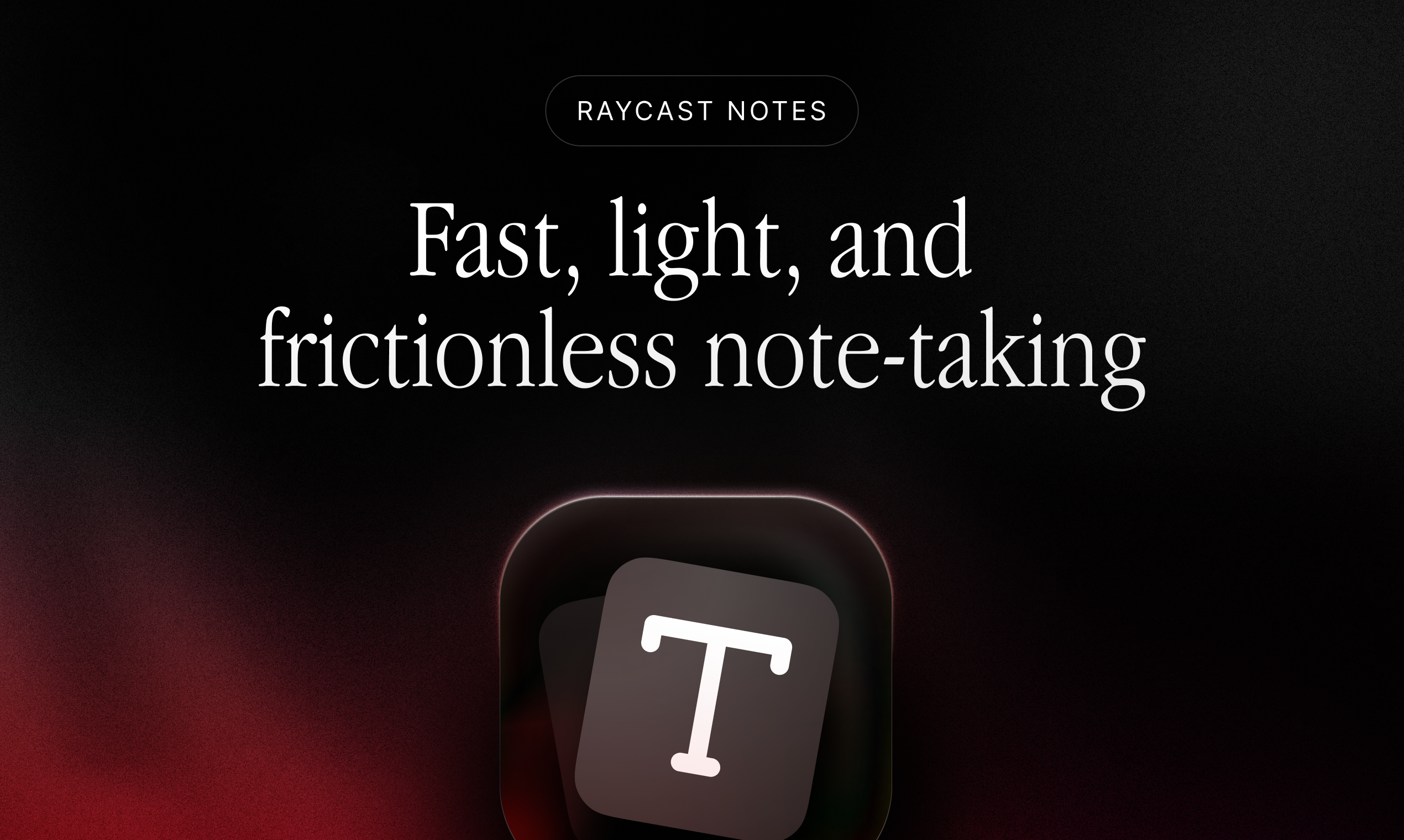 Note Raycast - Nota veloce, leggera e senza attrito media 2