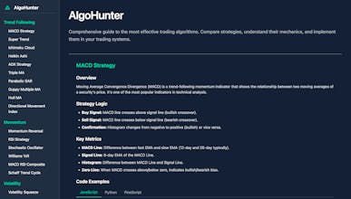 AlgoHunter gallery image