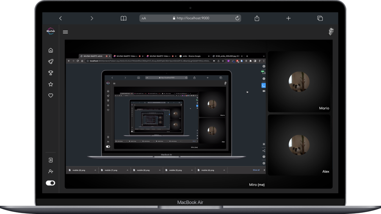 MiroTalk WebRTC gallery image