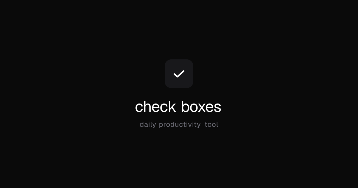 Check Boxes gallery image