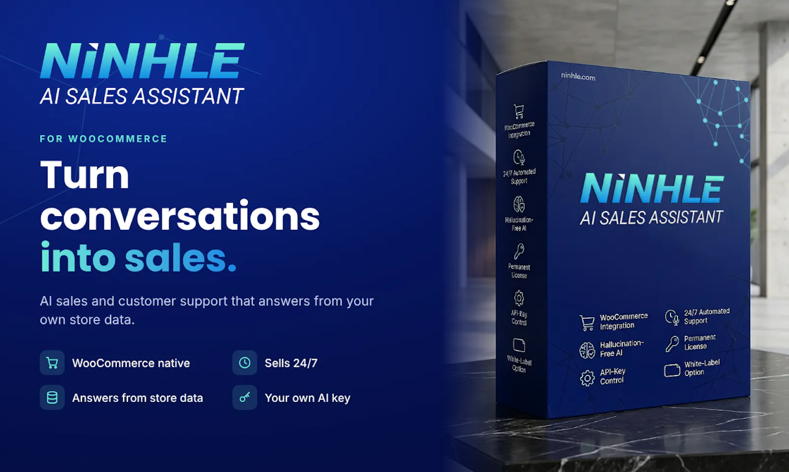 Ninhle AI Sales Assistant screenshot 1