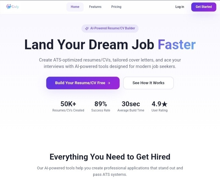 Civly  - Main product screenshot demonstrating key features and user interface