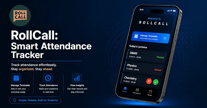 RollCall: Attendance Tracker screenshot 1