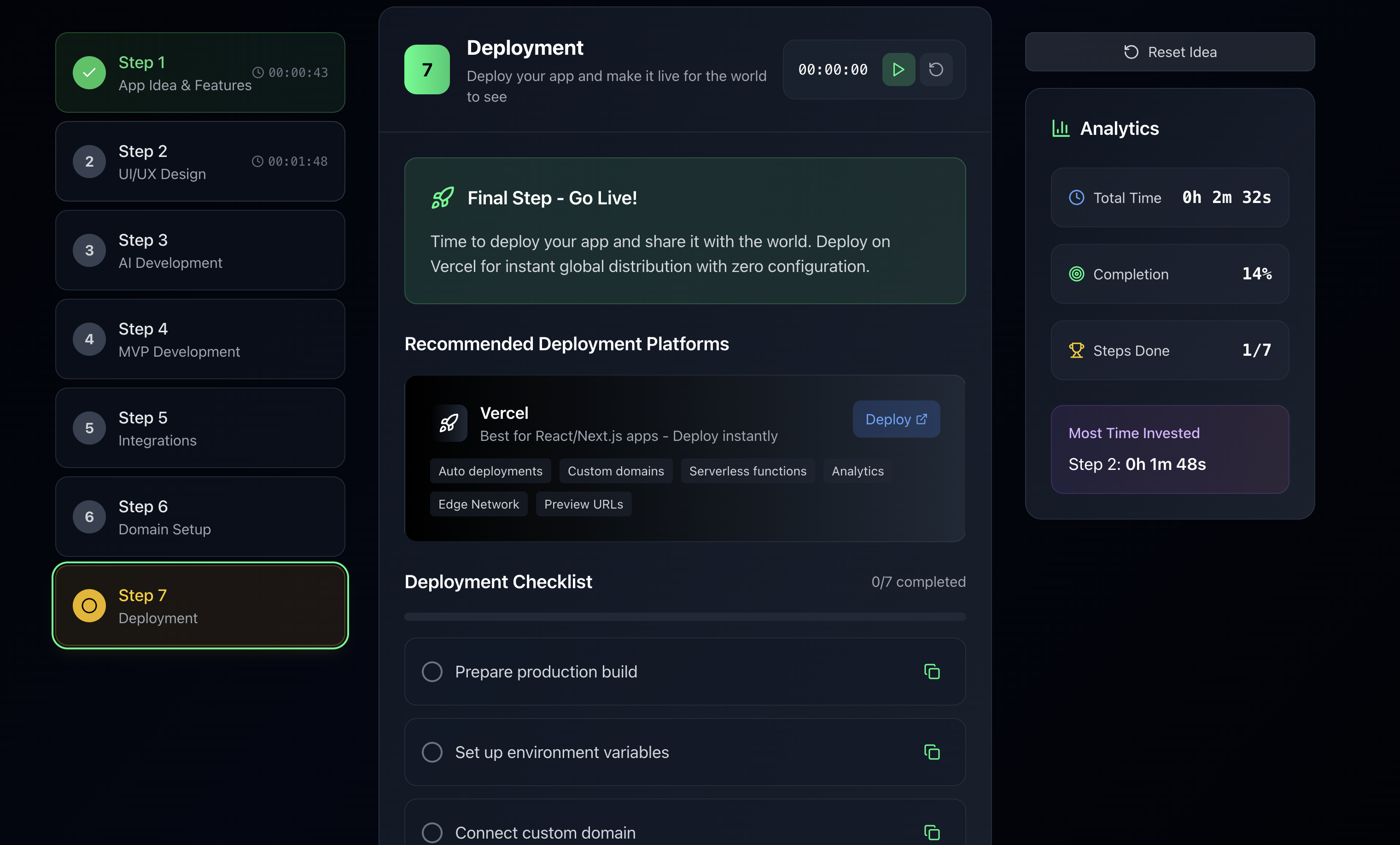 StartupBuilder.pro - Trasforma qualsiasi idea di app in una tabella di marcia passo-passo media 9