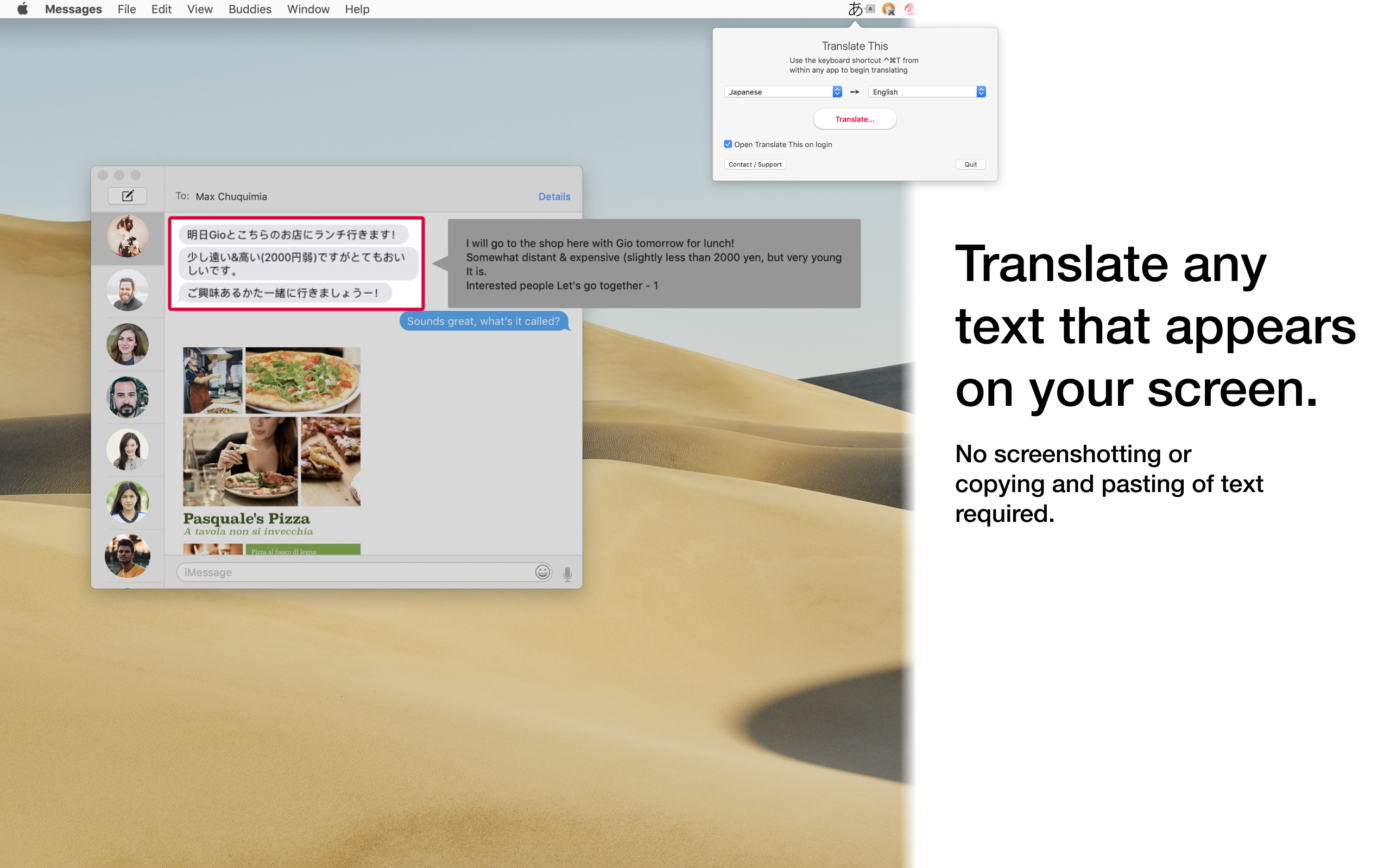 Translate This gallery image