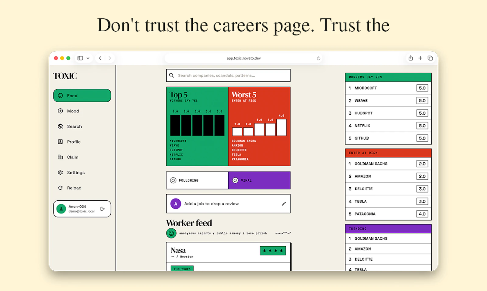 TOXIC — Make the Invisible Visible screenshot 2