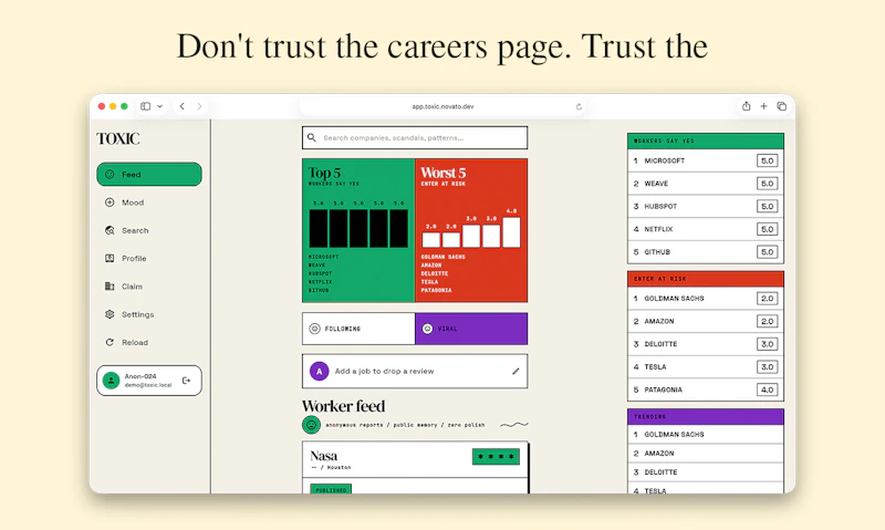 TOXIC — Make the Invisible Visible screenshot 2