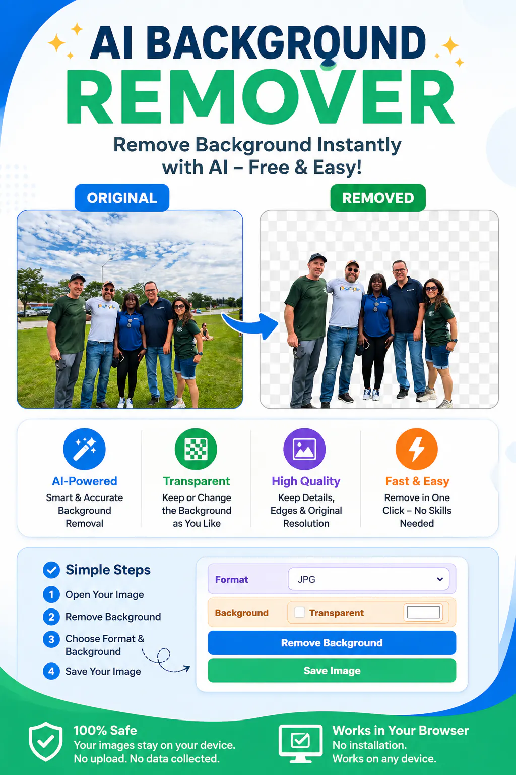 AI Background Remover for Windows gallery image