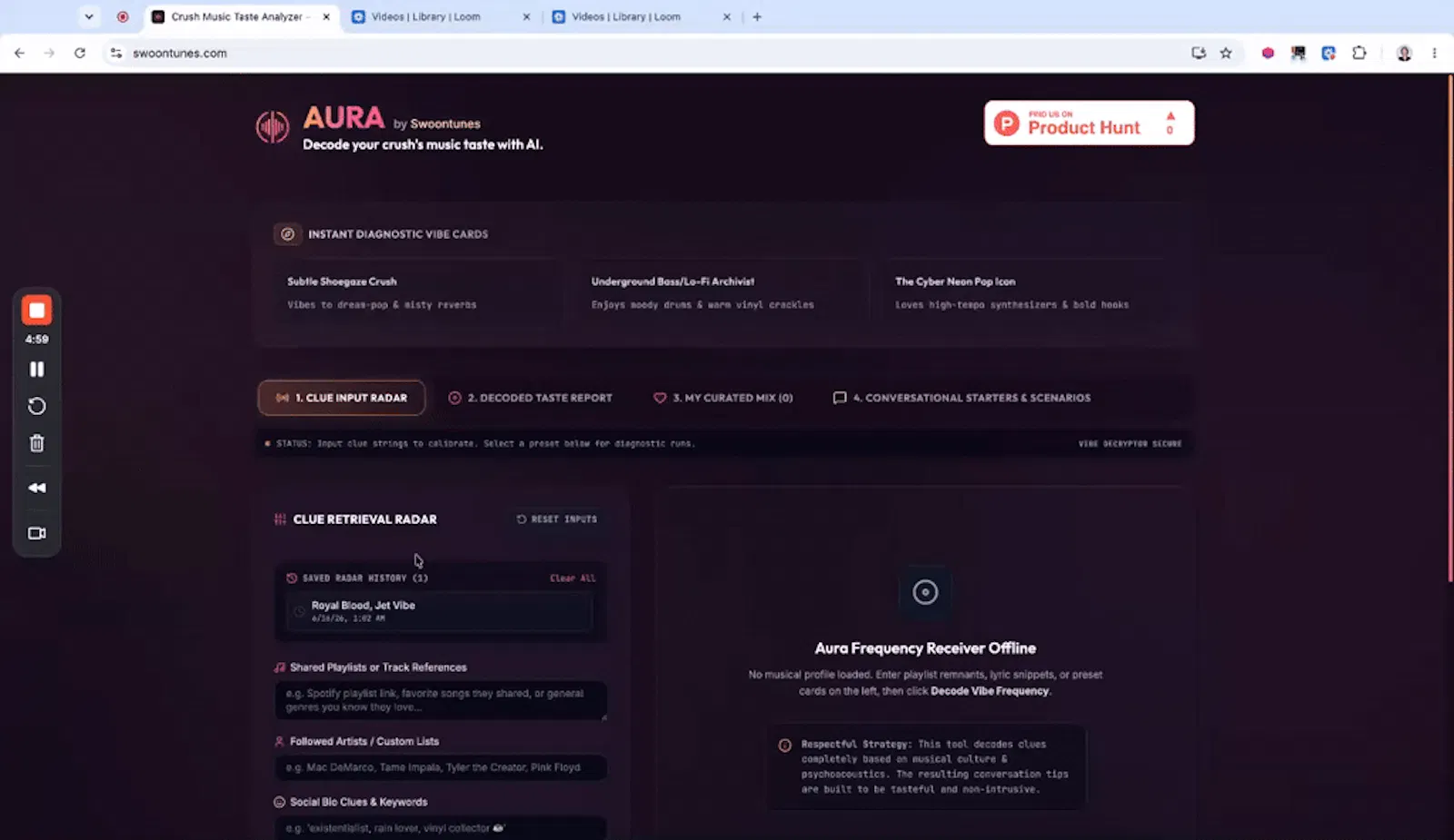 AURA by Swoontunes screenshot 1 (video preview)