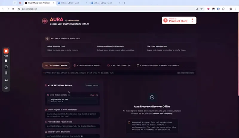 AURA by Swoontunes screenshot 1 (video preview)