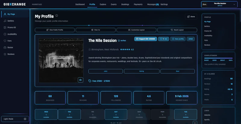 GigXchange screenshot 3