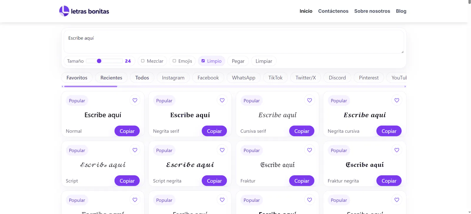 Letras Bonitas Gratis screenshot 1