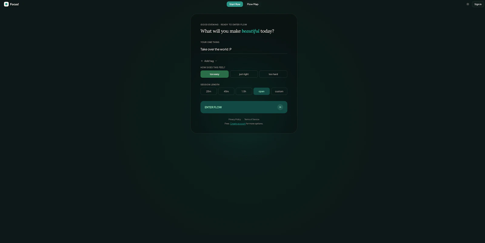 Focus! screenshot 3