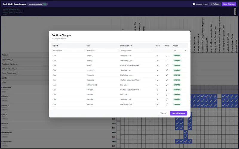 Salesforce Permissions Browser Extension gallery image