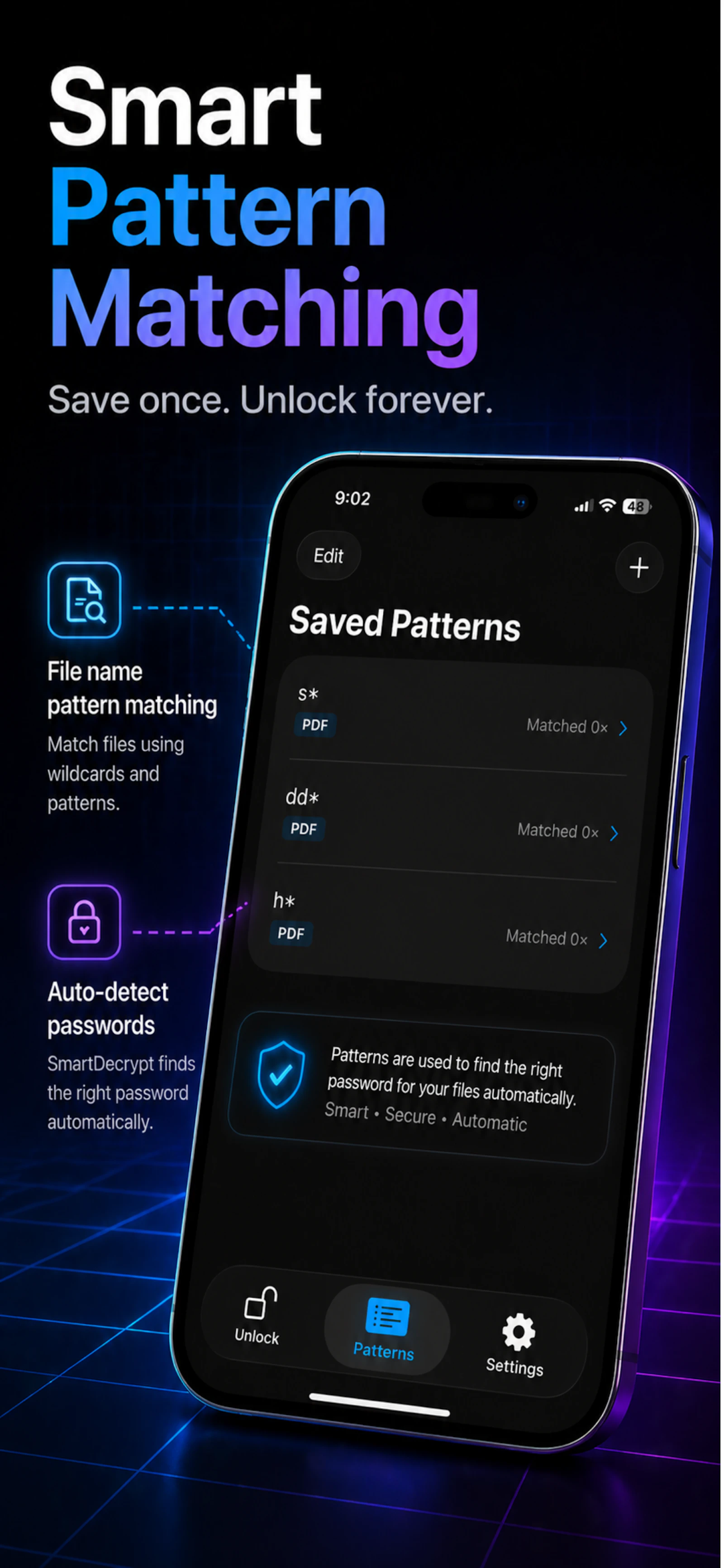 SmartDecrypt PDF ZIP screenshot 1