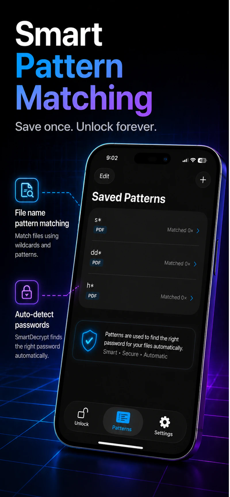 SmartDecrypt PDF ZIP screenshot 1