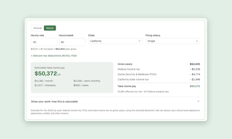 How Much After Tax screenshot 4