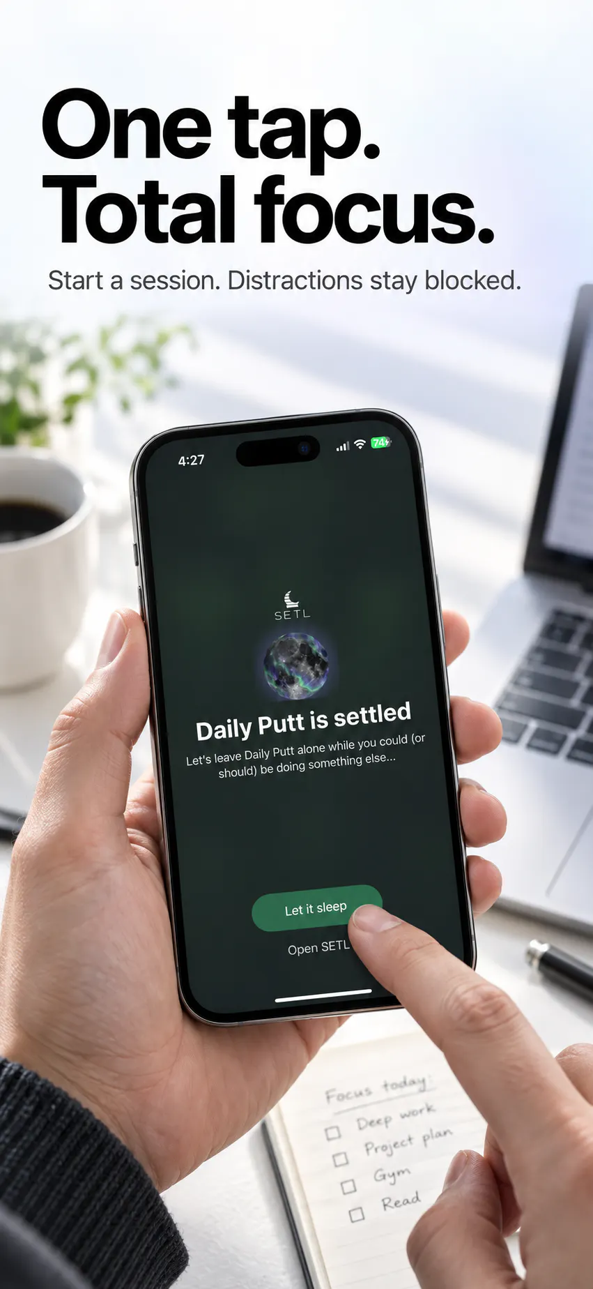 SETL: Focus on Life by Less Screen Time gallery image