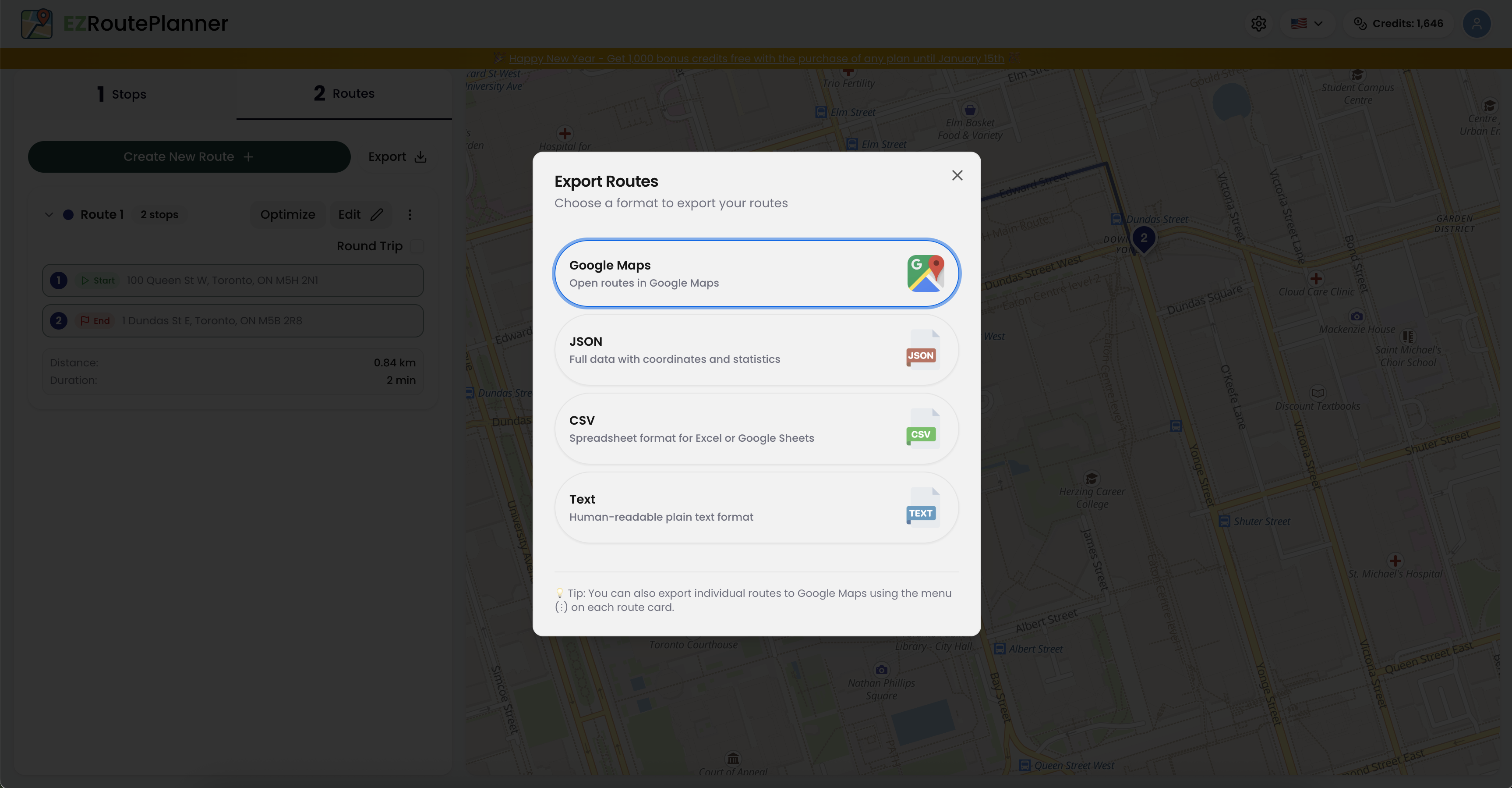 EZRoutePlanner gallery image