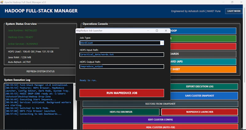 Hadoop Windows Manager  screenshot 7