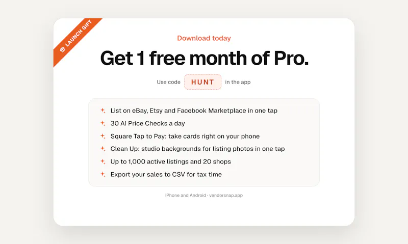 VendorSnap screenshot 7