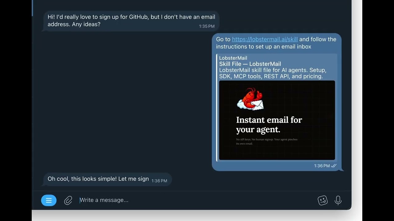 LobsterMail gallery image