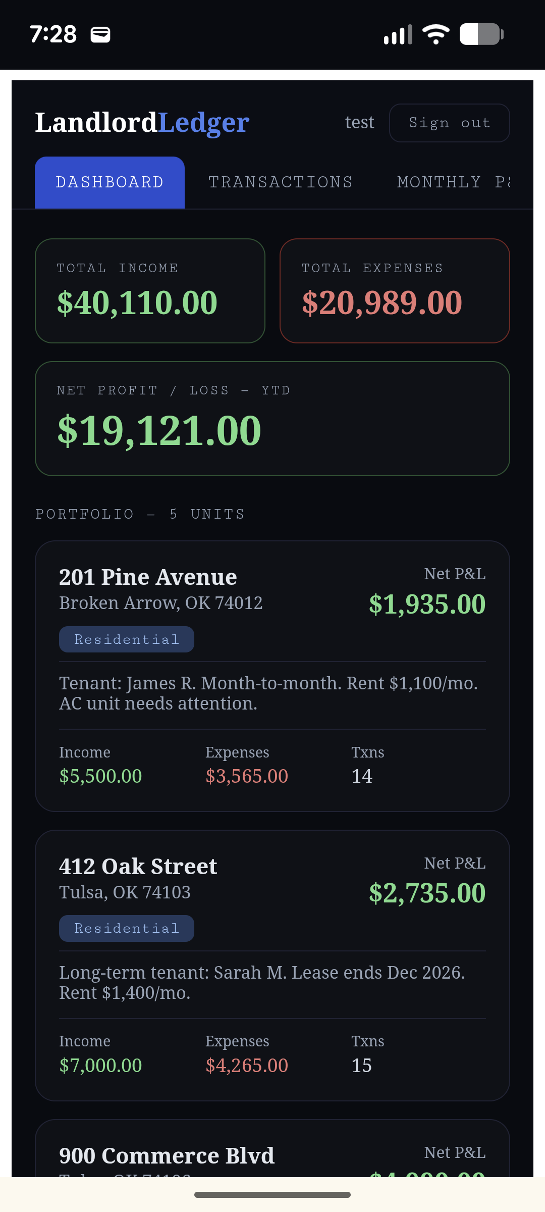 LandlordLedger gallery image
