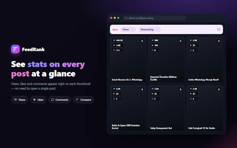FeedRank screenshot 3