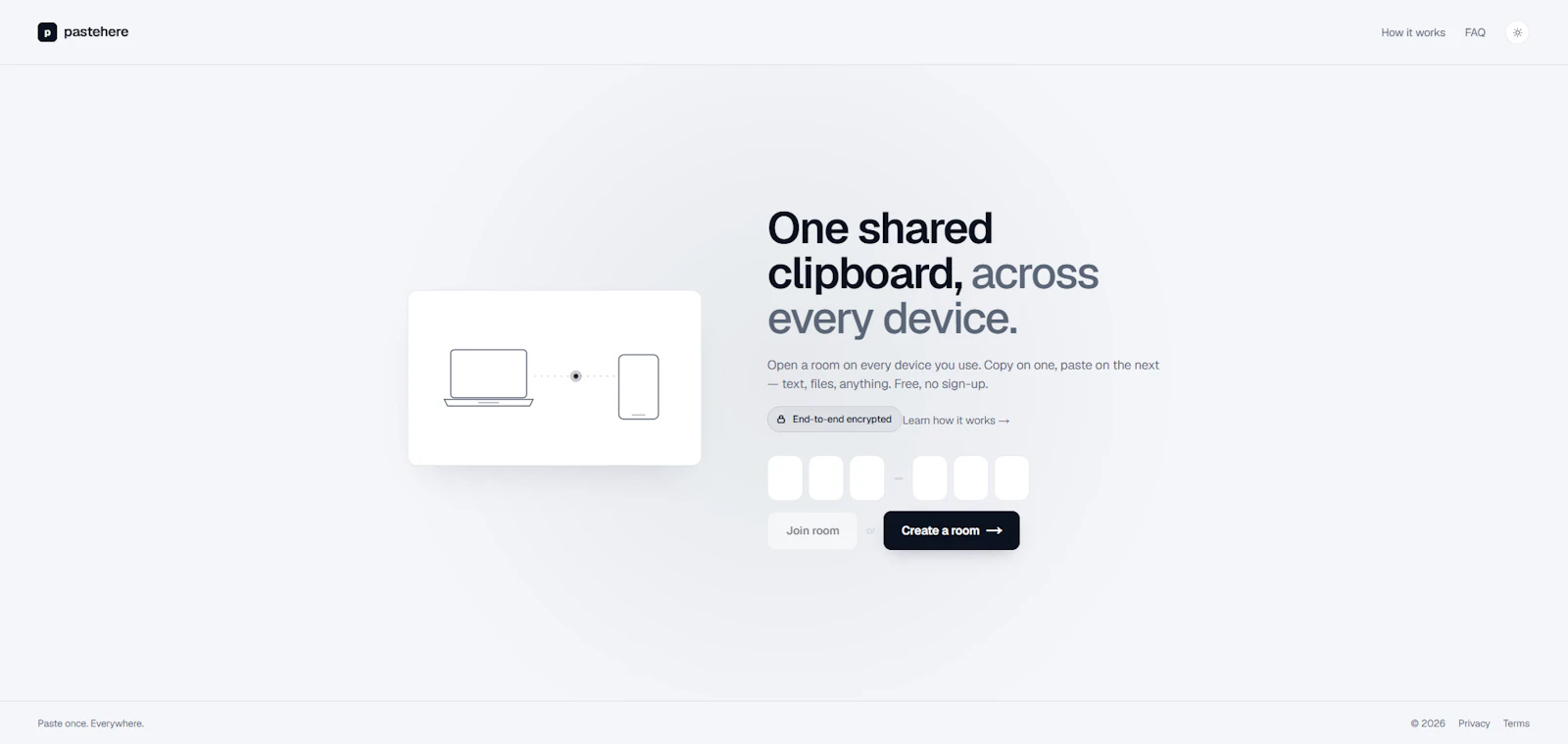 pastehere screenshot 1