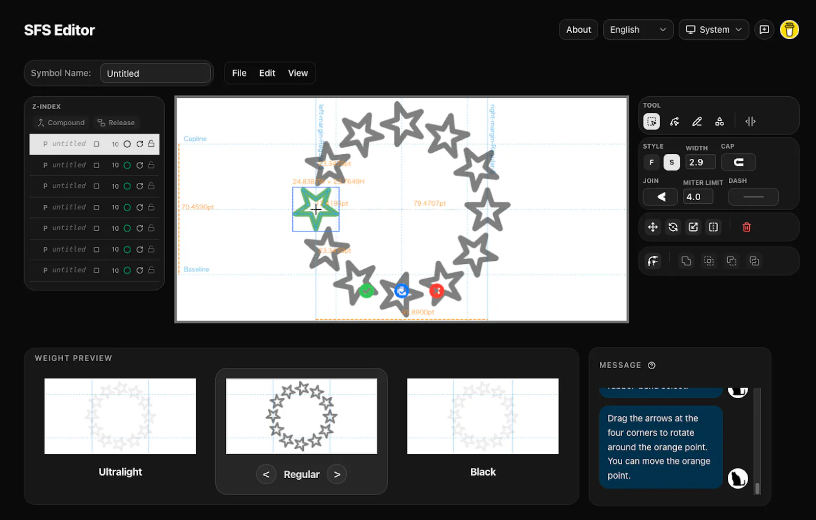 SFS Editor screenshot 4