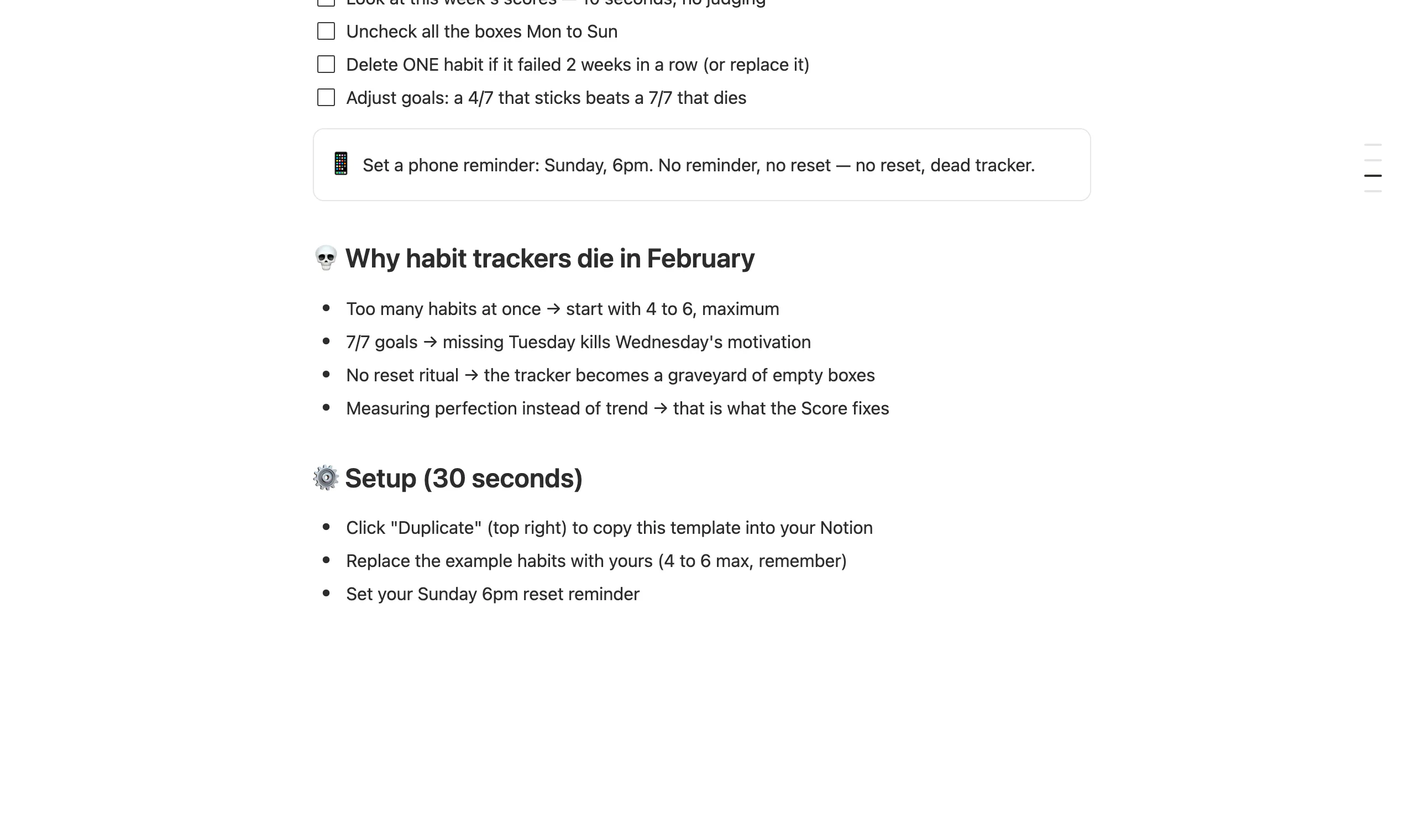 Habit Reset 2026 gallery image
