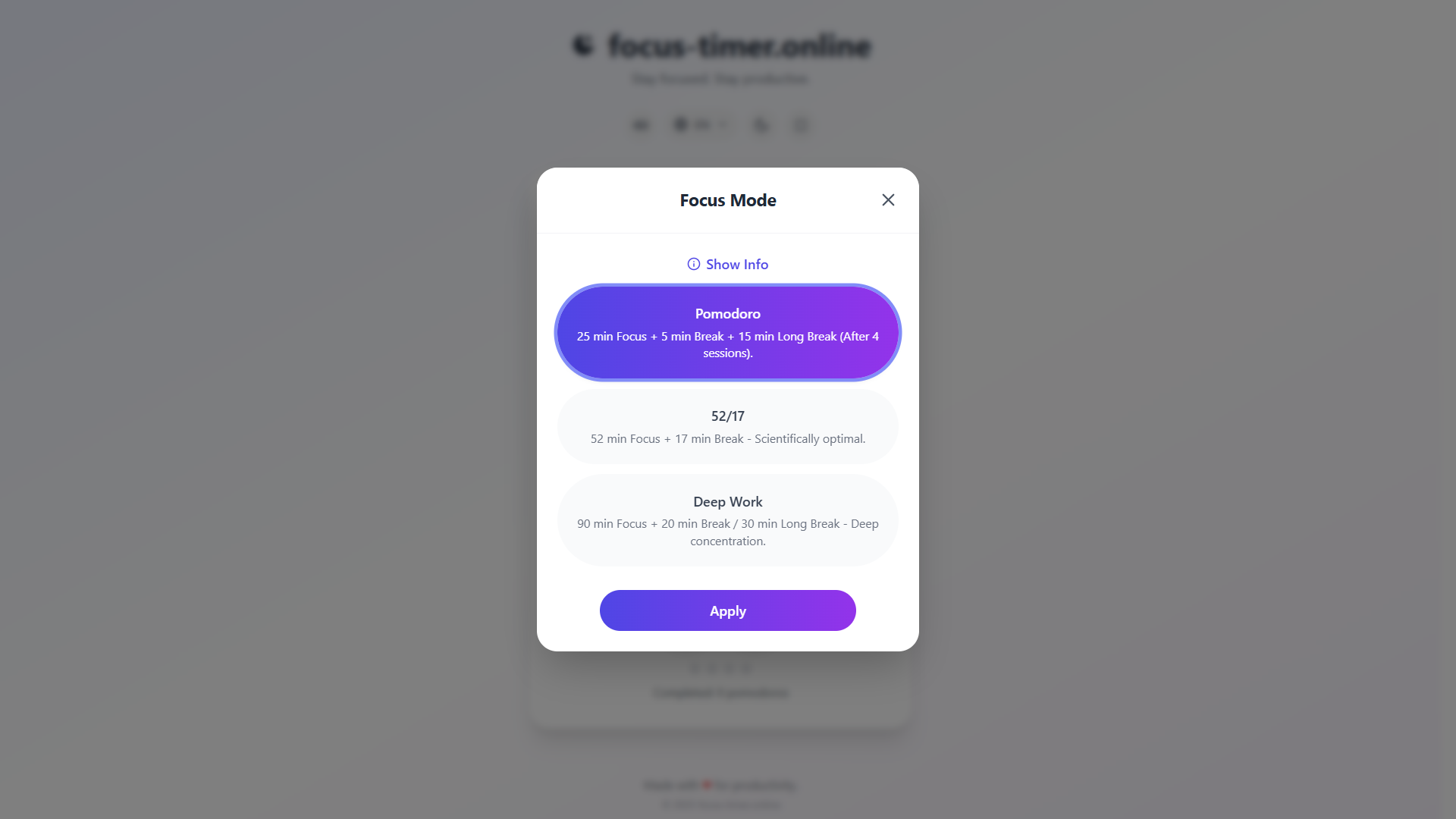 Focus Timer - Screenshot 5 preview