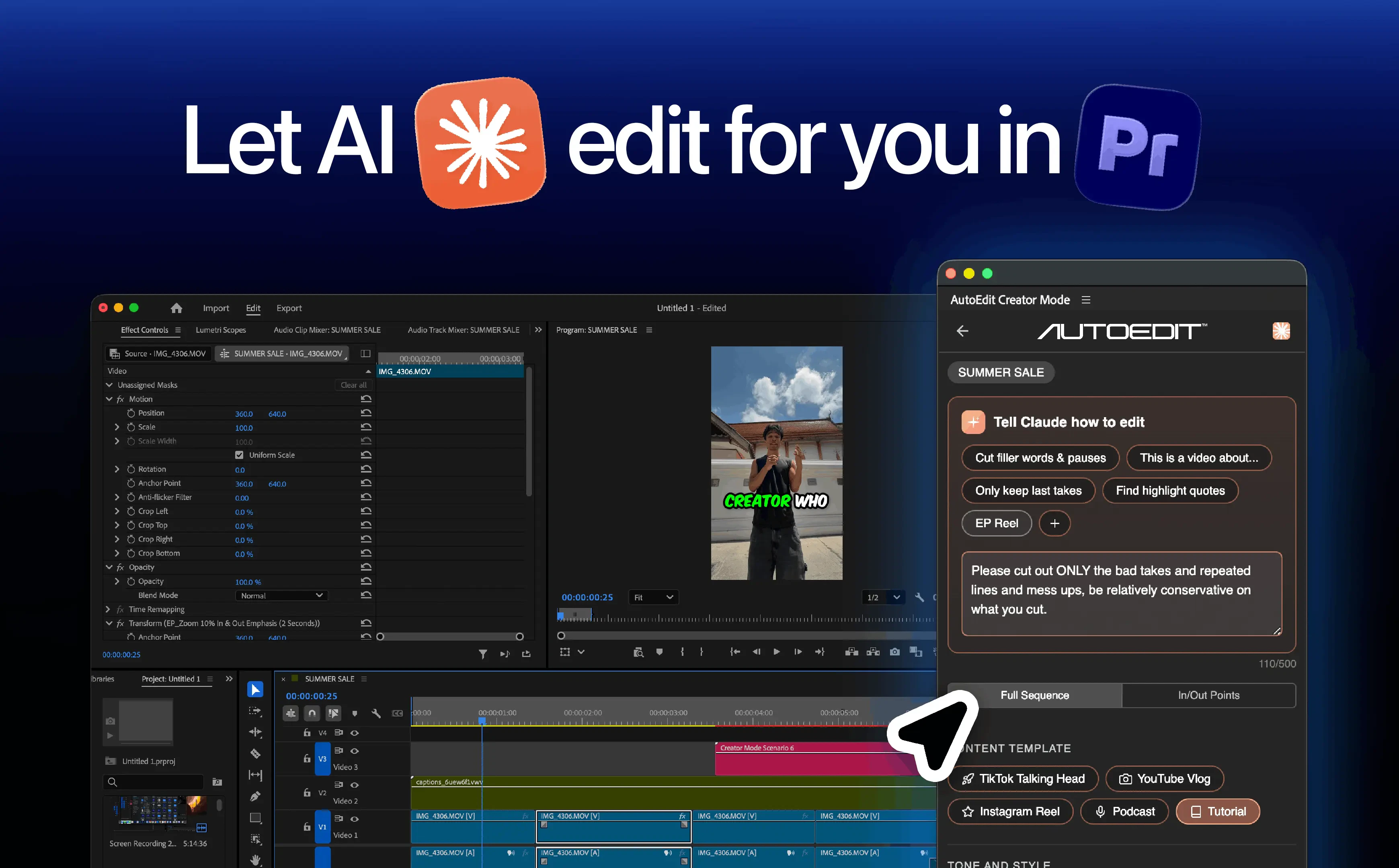 AutoEdit screenshot 3