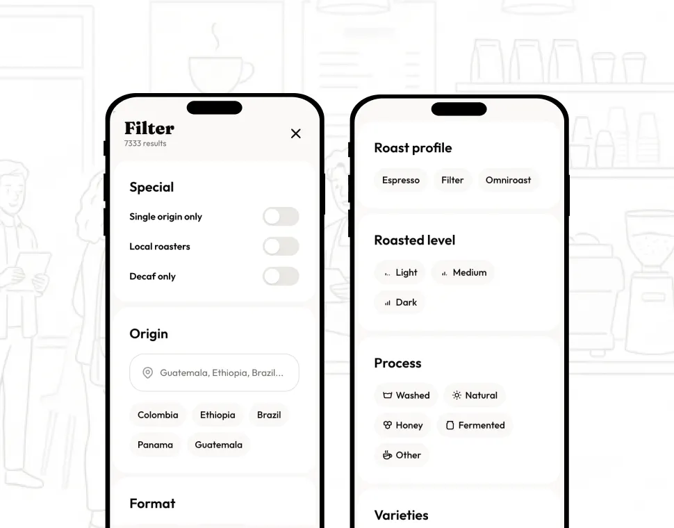Cuppd - A specialty coffee tracker gallery image