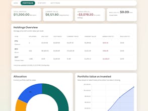 Crypto Investment Tracker gallery image