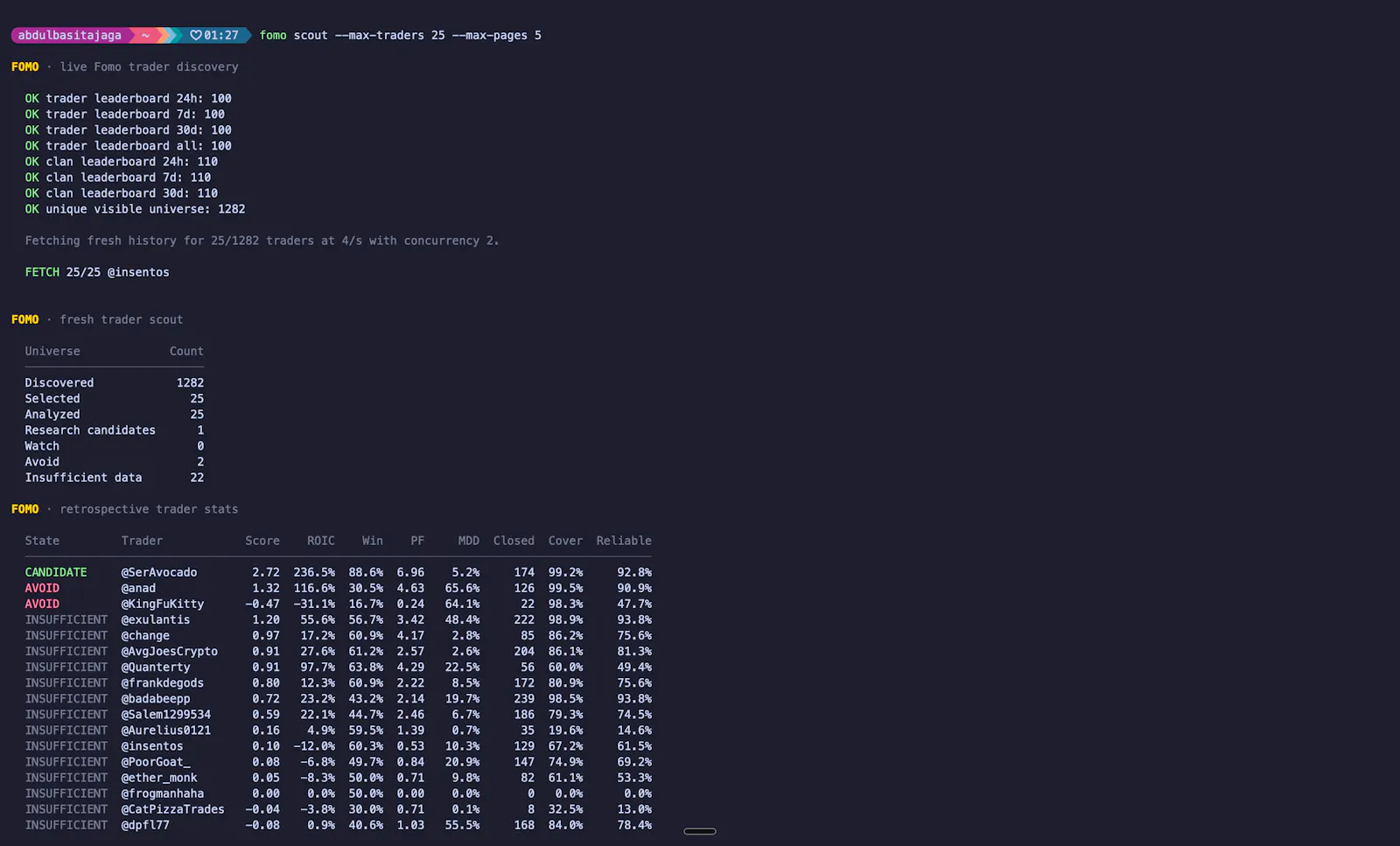 Fomo Bot screenshot 2