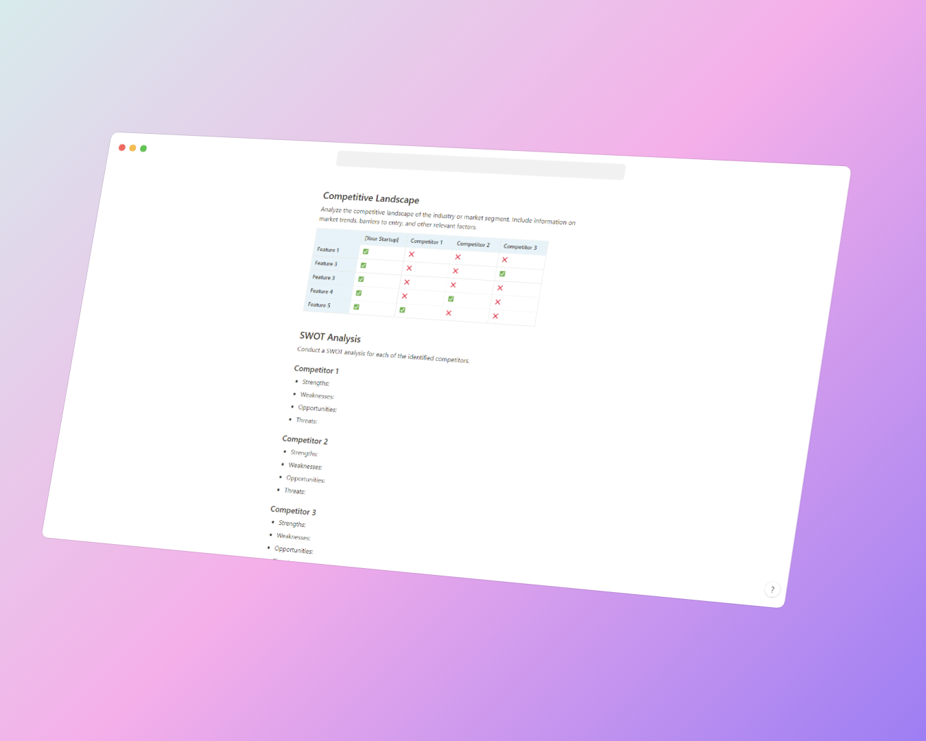 SaaS Startup Virtual Data Room [Notion] gallery image