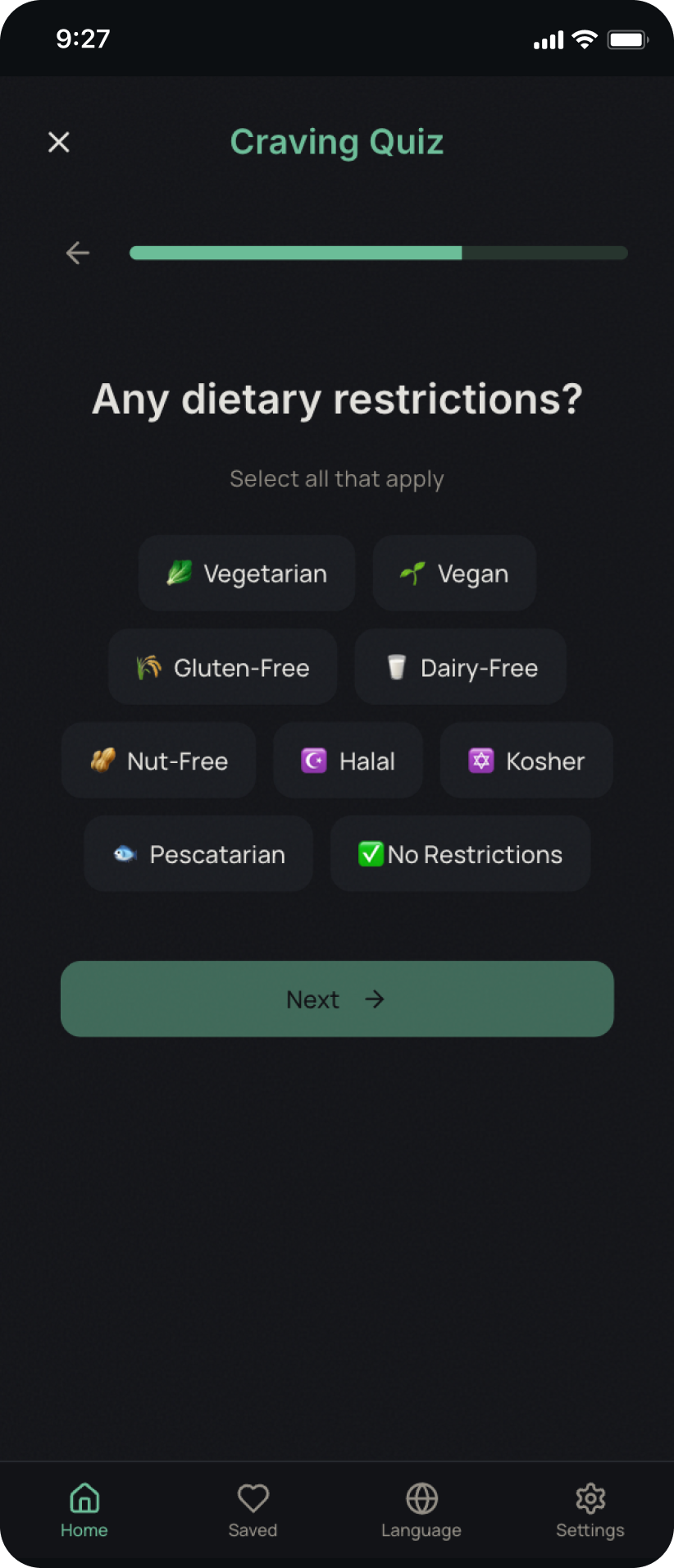 What Can I Eat? — Food Recommendations gallery image