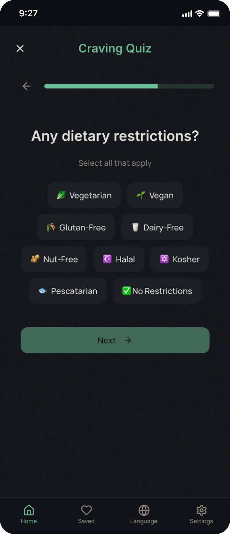What Can I Eat? — Food Recommendations screenshot 7
