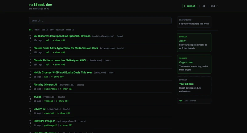 aifeed screenshot 1