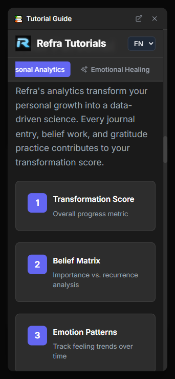Média Refrade - Remplacez votre cerveau avec un journal guidé et une introspection. 3