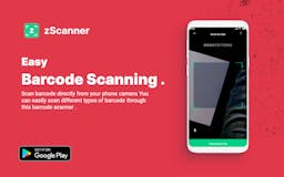 zScanner -  Free Barcode Scanner media 2