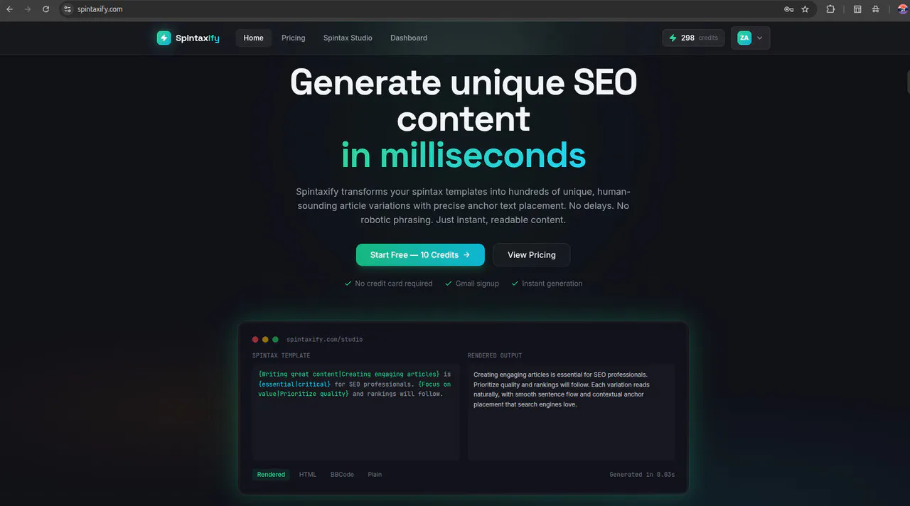 Spintaxify gallery image